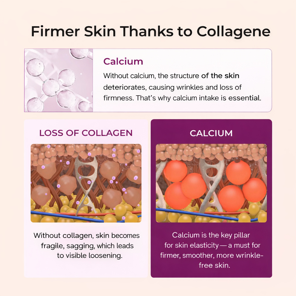 Calcium anti-wrinkle balm