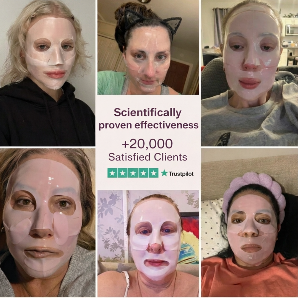 Snail mucin revitalising mask
