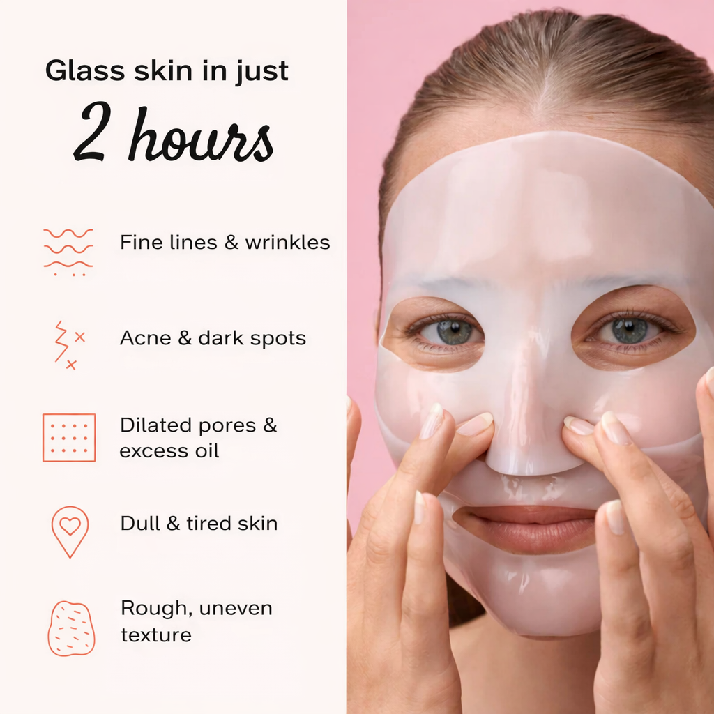 Snail mucin revitalising mask