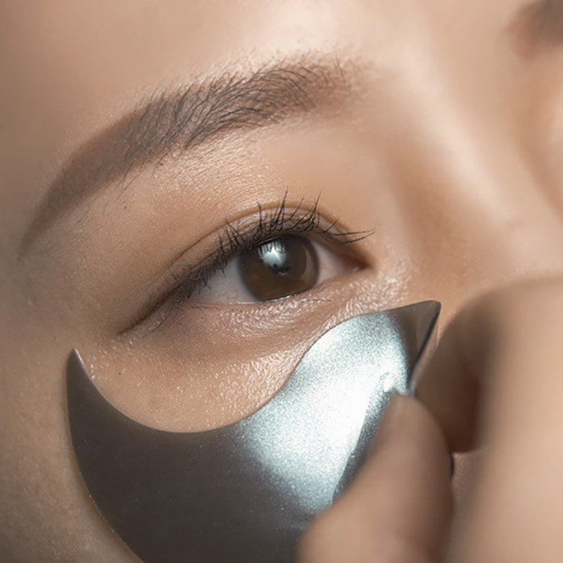 Black tea eye patches